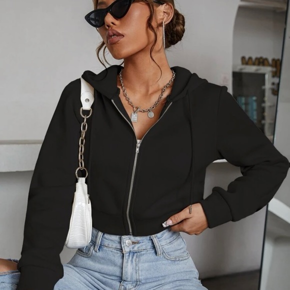 Cropped hoodie SHEIN large - Picture 2 of 6